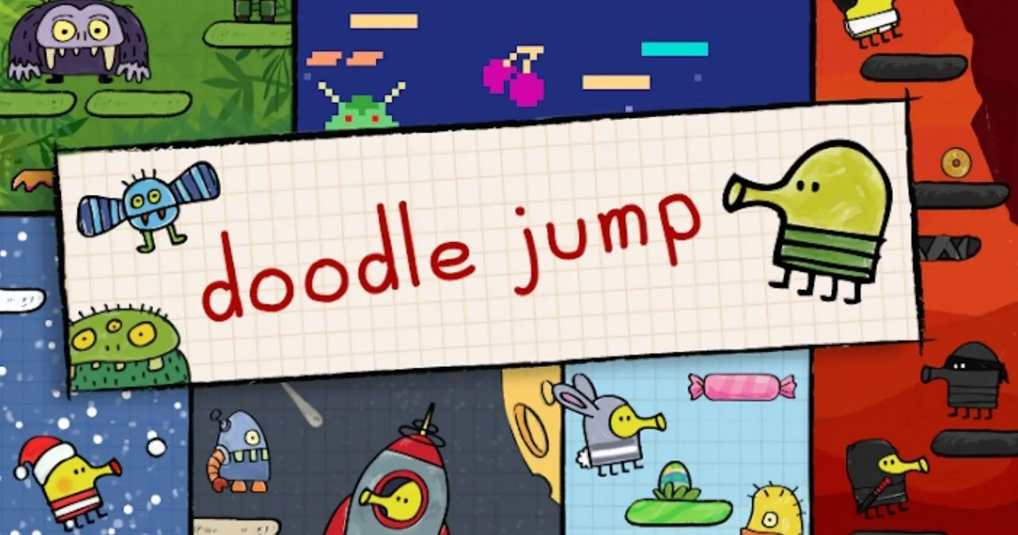 涂鸦跳跃苹果最新版下载，Doodle jump iOS官方最新版下载